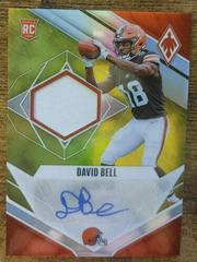 David Bell [Prime Yellow] Football Cards 2022 Panini Phoenix RPS Rookie Auto Jersey Prices