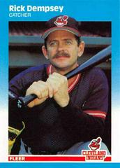 Rick Dempsey Baseball Cards 1987 Fleer Update Prices