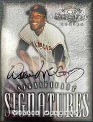 Willie McCovey Baseball Cards 1998 Donruss Significant Signatures Prices