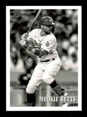 Mookie Betts [Black & White] #20 Baseball Cards 2021 Bowman Heritage Prices