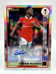 Kobbie Mainoo #AC-KM Soccer Cards 2022 Topps Merlin Chrome UEFA Club Competitions Autographs Prices