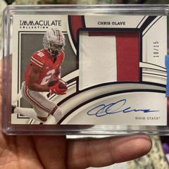 Chris Olave [Purple] #PP21 Football Cards 2022 Panini Immaculate Collegiate Premium Rookie Patch Autographs Prices