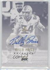 Billy Price [Gold] Football Cards 2018 Panini Luminance Rookie Ink Autographs Prices