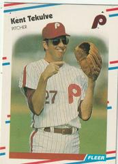 Kent Tekulve #318 Baseball Cards 1988 Fleer Prices