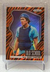 Gary Carter [Tiger Stripes Prizm] #OS-10 Baseball Cards 2022 Panini Prizm Old School Prices
