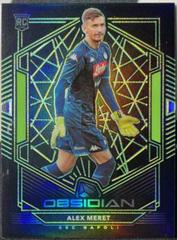 Alex Meret [Green] #104 Soccer Cards 2019 Panini Obsidian Prices