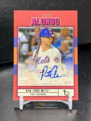 Pete Alonso [Red] Baseball Cards 2022 Topps Brooklyn Collection Autographs Prices