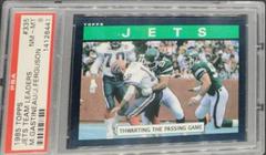 M.Gastineau, J.Ferguson [Jets Team Leaders] Football Cards 1985 Topps Prices