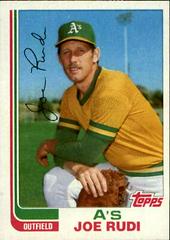 Joe Rudi #102T Baseball Cards 1982 Topps Traded Prices