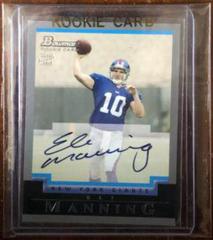Eli Manning [Autograph] Football Cards 2004 Bowman Prices