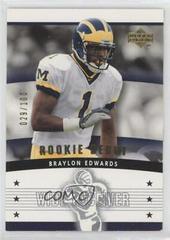 Braylon Edwards [Gold] Football Cards 2005 Upper Deck Rookie Debut Prices