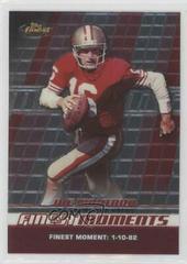 Joe Montana Football Cards 2008 Topps Finest Moments Prices