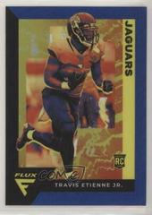 Travis Etienne Jr. [Blue] #FX-8 Football Cards 2021 Panini Chronicles Flux Rookies Prices