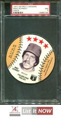 Mike Schmidt Baseball Cards 1977 Detroit Caesars Discs Prices
