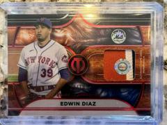 Edwin Diaz [Red] Baseball Cards 2022 Topps Tribute Stamp of Approval Relics Prices
