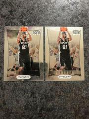 Tim Duncan [Prizm] #101 Basketball Cards 2012 Panini Prizm Prices