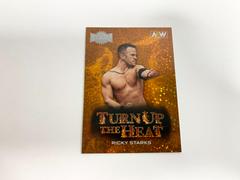 Ricky Starks #TH-19 Wrestling Cards 2022 SkyBox Metal Universe AEW Turn up the Heat Prices