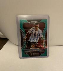Angel Di Maria [Green] #1 Soccer Cards 2022 Panini Prizm World Cup Prices