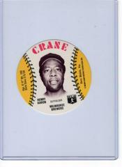 Hank Aaron Baseball Cards 1976 Crane Potato Chips Discs Prices