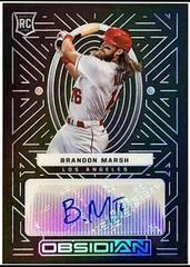 Brandon Marsh Baseball Cards 2022 Panini Chronicles Obsidian Autographs Prices