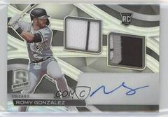 Romy Gonzalez Baseball Cards 2022 Panini Chronicles Rookie Dual Jersey Autographs Prices