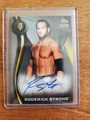 Roderick Strong [Silver] #A-RS Wrestling Cards 2019 Topps WWE NXT Autographs Prices