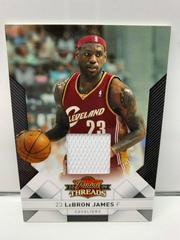 Lebron James [Jersey] Basketball Cards 2009 Panini Threads Prices