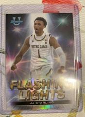 JJ Starling #FL-20 Basketball Cards 2022 Bowman University Best Flashing Lights Prices