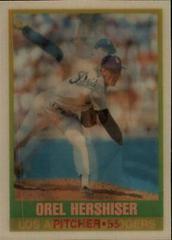 Orel Hershiser #36 Baseball Cards 1989 Sportflics Prices