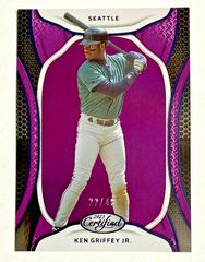 Ken Griffey Jr. [Purple] #33 Baseball Cards 2023 Panini Chronicles Certified Prices