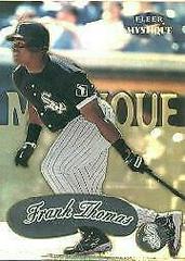 Frank Thomas Baseball Cards 1999 Fleer Mystique Prices