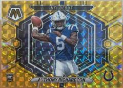 Anthony Richardson [Gold] #ND-5 Football Cards 2023 Panini Mosaic NFL Debut Prices