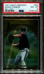 Roger Clemens [Die Cut] #344 Baseball Cards 1997 Finest Embossed Prices