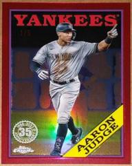 Aaron Judge [Red] #88BC-1 Baseball Cards 2023 Topps Chrome 1988 Prices