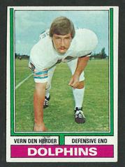 Vern Den Herder #12 Football Cards 1974 Topps Prices