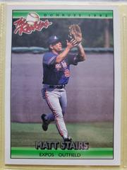 Matt Stairs Baseball Cards 1992 Panini Donruss Rookies Prices
