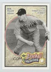Bob Feller #1 Baseball Cards 2005 Upper Deck Baseball Heroes Prices