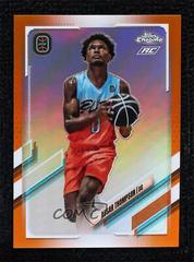 Ausar Thompson [Orange Refractor] #34 Basketball Cards 2021 Topps Chrome OTE Overtime Elite Prices