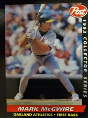 Mark McGwire Baseball Cards 1992 Post Cereal Prices