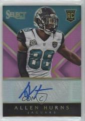 Allen Hurns #RA-AH Football Cards 2014 Panini Select Rookie Autograph Prices