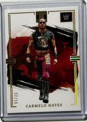 Carmelo Hayes [Holo Gold] #11 Wrestling Cards 2023 Panini Impeccable WWE Prices