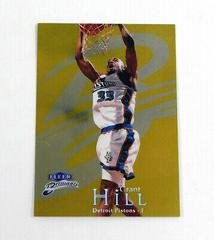 Grant Hill Gold #50G Basketball Cards 1998 Fleer Brilliants Prices