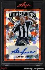 Alan Shearer [Orange Crystal] Soccer Cards 2022 Leaf Metal Champions Autographs Prices