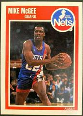 Mike McGee Basketball Cards 1989 Fleer Prices