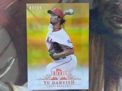 YU Darvish [Gold] #72 Baseball Cards 2013 Topps Tribute Prices