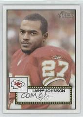 Larry Johnson #327 Football Cards 2006 Topps Heritage Prices