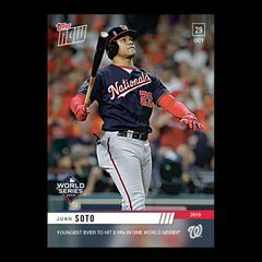 Juan Soto Baseball Cards 2019 Topps Now Prices