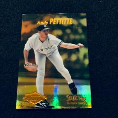 Andy Pettitte [Mirror Gold] #96 Baseball Cards 1995 Select Certified Prices