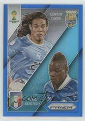 Edinson Cavani, Mario Balotelli [Prizm] #7 Soccer Cards 2014 Panini Prizm World Cup Matchups Prices
