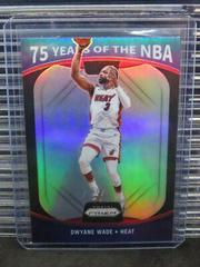Dwyane Wade #16 Basketball Cards 2021 Panini Donruss Optic 75 Years of the NBA Prices
